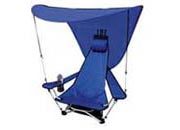 kelsyus Kelsyus COMBO CHAIR con tendalino ombreggiante Sedia a sdraio trasformabile in zaino + retina portariviste sotto al sedile e cuffia di chiusura. + parasole KELORIGINAL/PR/c