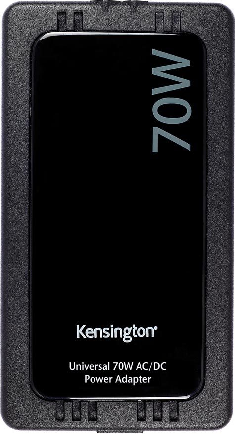 acco Notebook AC DC PWR Adapter, Alimentatore universale 70 watt AC-DC Alimentatore universale per notebook e per iPod che eroga fino a 70 Watt da una normale presa accendisigari o Empower, in casa o in ufficio. Dimensioni: 143x 17 x 79 mm. Peso: 0.19 Kg. Spinotto per iPod gi incluso nella confezione.