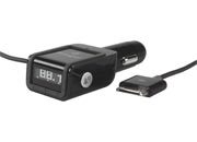 acco Trasmettitore FM per iPod�, LiquidFM de Luxe 3 tasti di preselezione per le stazioni radio preferite. Compatibile con tutti i modelli di iPod, inclusi i pi� nuovi. Ricarica l�iPod mentre � in funzione. Visualizza il nome dell�artista e il titolo del brano sul display dell�autoradio..