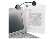 gbc Leggio FLEXCLIP Kensington   Il leggio The FlexClip� sostiene fogli, calendari, promemoria e persino chiavi, nella maniera desiderata. La facilit� di posizionamento del braccio flessibile a collo di cigno agevola la collocazione delle carte nel punto desiderato. KEN62081