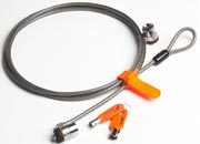 gbc Lucchetto per PC portatili e Notebook MICROSAVER Kensington Lunghezza cavo: 1,8 m. Spessore: 5,5mm.  ken64020