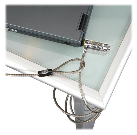 acco Cavo sicurezza Combination Notebook Lock Lucchetto a combinazione a 4 numeri. Non  richiesta alcuna chiave. 10.000 combinazioni possibili per impostare facilmente il tuo codice. Cavo in acciaio antitranciada 4mm. Lunghezza 1,8m.