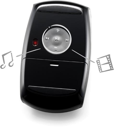 acco Mouse SlimBlade multimediale. USB. Bordeux Mouse Laser con Scrolling di 360 e Pad di navigazione multimediale. Modalit stand-by automatico.Durata batterie 6 mesi. Indicatore stato batterie.