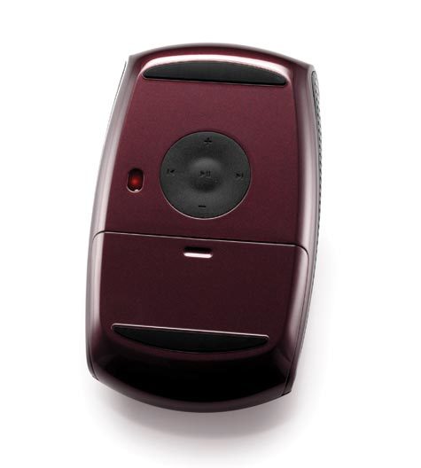 acco Mouse SlimBlade multimediale. USB. Bordeux Mouse Laser con Scrolling di 360 e Pad di navigazione multimediale. Modalit stand-by automatico.Durata batterie 6 mesi. Indicatore stato batterie.