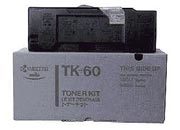 consumabili 37027060 KYOCERA-MITA TONER LASER NERO TK60 20.000 PAGINE FS/3800/1800/1800+ SIEMENS/4822.