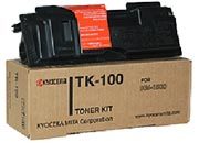 consumabili 370PU5KW  KYOCERA-MITA TONER FOTOCOPIATRICE NERO TK100 6.000 PAGINE KM/1500.