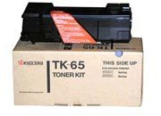 consumabili 370QD0KX  KYOCERA-MITA TONER LASER NERO TK65 20.000 PAGINE FS/3820N/3830N.