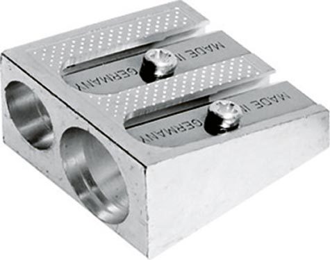 gbc Temperamatite in metallo EISEN a 2 fori Prodotto originale tedesco. MADE IN GERMANY.