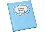 gbc Album foto per NASCITA con 30 fogli in cartoncino+velina. Formato 24x30.5cm LEB0330a.