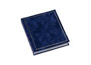 gbc Album foto con 30 fogli in cartoncino+velina. Formato 30x33cm Possibilit di inserire foto di vari formati. Rilegatura a libro cartonata rigida in VinylPelle BLU.