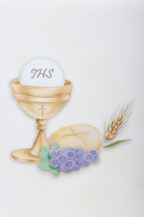 gbc Album foto per COMUNIONE con 30 fogli in cartoncino+velina. Formato 24x30.5cm Possibilit� di inserire foto di vari formati. Rilegatura a libro cartonata rigida con plastificatura telata. Ogni album � inserito in una scatola da regalo.