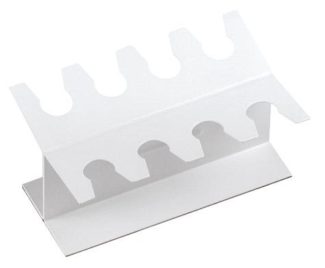 gbc Portatimbri lineari in metallo, 8 posti Rosso.