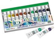 gbc Scatola di colori a olio Lebez Colours by Maries, composta da 12 tubi da 12 ml LEB1099.