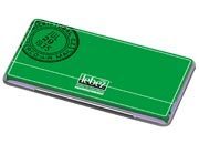 gbc Cuscinetto inchiostrato per timbri cm 9x16,5 BLU. Tampone in puro cotone. Corpo in metallo LEB1482BL