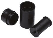 gbc Rullo inchiostrato di ricambio, per prezzatrice 217 Luce interna rullino inchiostrato 20mm, distanza esterna pulegge 22.6mm, diametro pulegge in plastica 12,5mm, interasse perni fuoritutto 27,5mm.