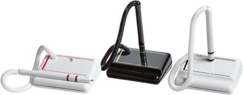 gbc Stiloforo. Base con spirale plastica e penna a sfera. Colore nero Refill nero. Formato base: 9x7 cm.