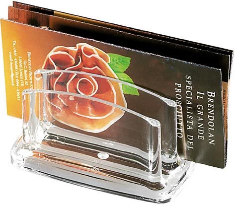 gbc Sparticarte in acrilico Formato: 14x8x8 cm.