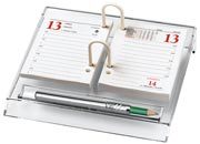 gbc Base portacalendario in ABS. TRASPARENTE LEB1687.