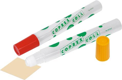 gbc Colla liquida Coprex Coll da 50 gr colla trasparente con applicatore a spugna. Pratica, maneggevole, igienica, conveniente. Forte potere adesivo. Asciuga rapidamente. Per ufficio, scuola, casa.