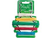 gbc Elastici su Display da 75 elastici in gomma Colori assortiti. Assortimento di 5 misure diverse.