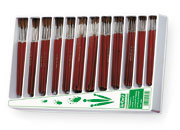 gbc Pennelli in pura setola con punta a spatola LEB1984L.