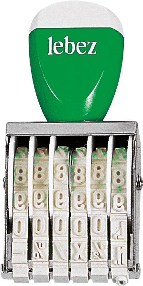 gbc Numeratore a 6 colonne, mm 5 .