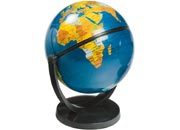 gbc Globo mappamondo diametro 10,6 cm  inclinabile ed orientabile con doppia rotazione.