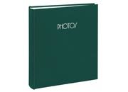 gbc Album foto con 50 fogli in cartoncino+velina. Formato 30x33cm Possibilit di inserire foto di vari formati. Rilegatura a libro cartonata rigida in tessuto VERDE.
