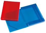 gbc Cartelline in PP con elastico e dorso cordonato Colori assortiti, formato: 35,5x26,5x3 cm.