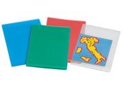 gbc Cartellina a ELLE in polipropilene BLU. formato: 22x31cm.