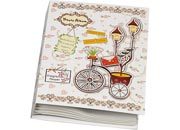 gbc Album foto a tasca per 160 foto. Ogni facciata contiene 2 foto 13x18cm Formato volume 21x28,5cm. Copertine soggetto -Fragance flowers, cuoricini pesca-. Rilegatura cartonata rigida. Ogni album  confezionato in una scatola da regalo.