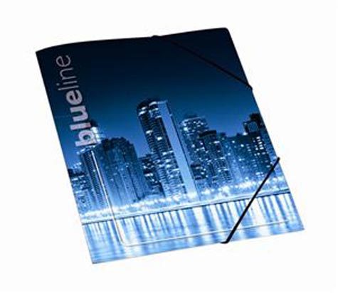 gbc Cartellina con elastico. GREENLINE VERDE.