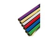 gbc Carta metalizzata Folia in espositore di 50 rotoli. in 6 colori assortiti Formato: 50x78 cm.