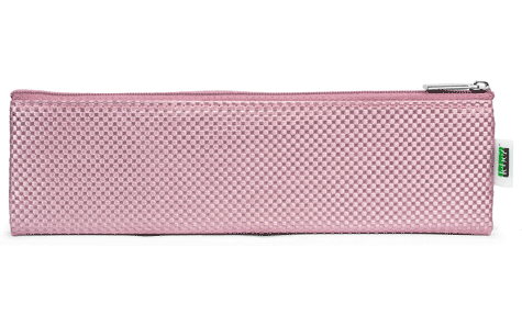 gbc Saccucciolo, astuccio per matite in PU ROSA, formato: 19x4cm*.
