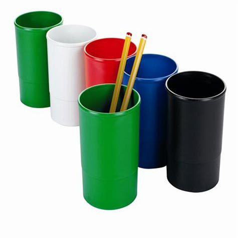 gbc Bicchiere portapenne solid NERO.