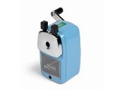 gbc Temperamatite in metallo da tavolo a manovella con corpo in metallo e gancio di fissaggio. Colori disponibili: verde, azzurro, rosa LEB4314