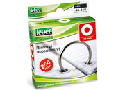 gbc Rinforzi per buchi autoadesivi, diametro 13 mm Distributore da 250 anellini adesivi LEB43410