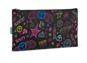 gbc Saccucciolo, astuccio per matite, piatto Fantasy in nylon, format: 22x12cm *.