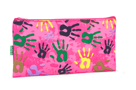 gbc Saccucciolo, astuccio per matite, piatto Fantasy in nylon, format: 22x12cm *.