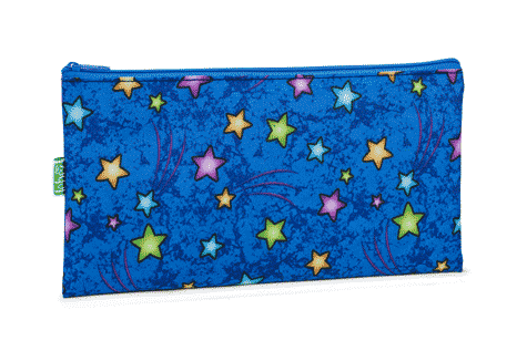 gbc Saccucciolo, astuccio per matite, piatto Fantasy in nylon, format: 22x12cm *.