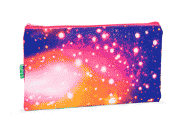 gbc Saccucciolo, astuccio per matite, piatto Fantasy in nylon, format: 22x12cm * LEB4434l