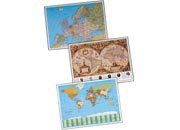 gbc Sottomano LAUFER GEOGRAPHIC Mondo Formato: 40x53 cm. Garantiscono un ottimo comfort di scrittura. Prodotto Lufer originale tedesco. MADE IN GERMANY LEB45350