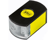 gbc Temperamatite ad 1 foro e affilamine 2 in 1. Corpo in plastica e contenitore salvasporco. Colori disponibili: arancio, giallo, verde, rosa, blu. LEB484