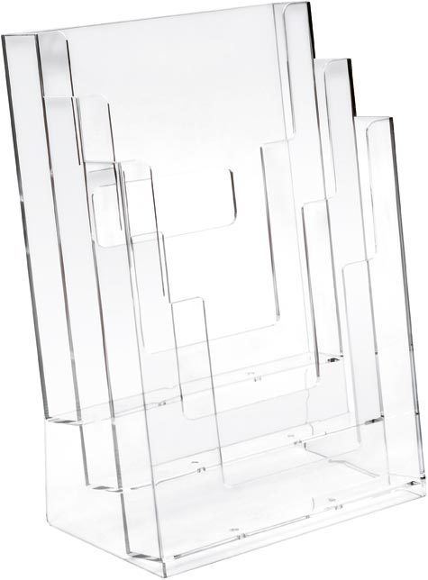 gbc Portadepliant e cataloghi in plastica trasparente, scatola singola Formato: 23x31 cm, profondit. 10,5 cm.