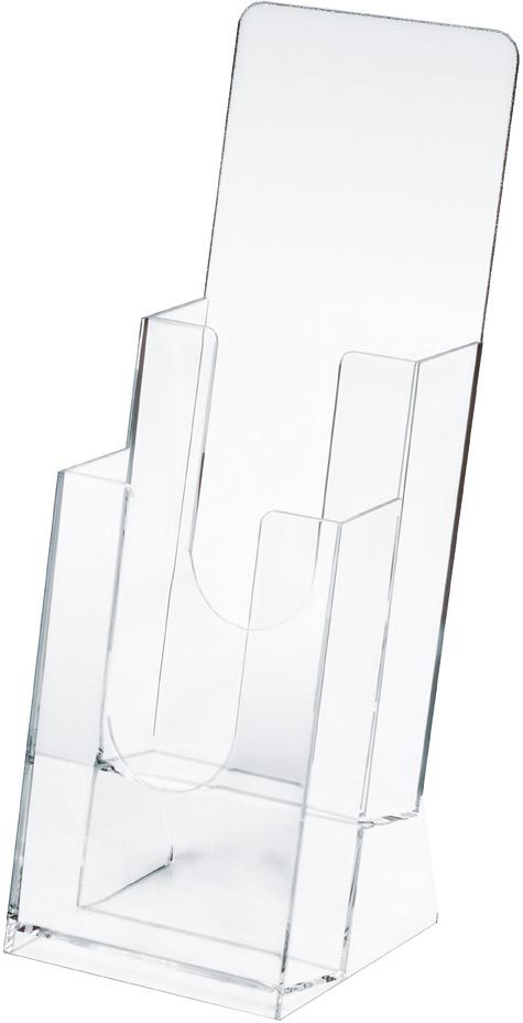 gbc Portadepliant e cataloghi in plastica trasparente, scatola singola Formato: 11x31 cm, profondit. 11 cm.