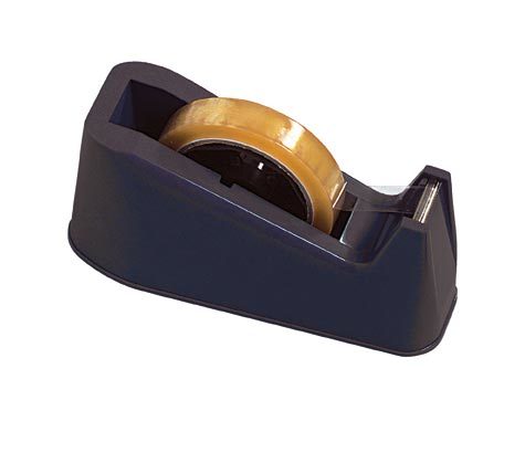 gbc Dispenser per rotoli adesivi da 33-66 metri Nero. Peso 1,3 kg.