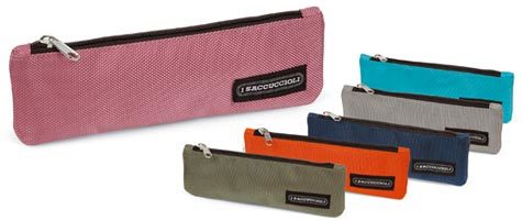 gbc Saccucciolo, astuccio in nylon formato 22x6cm, colori assortiti.