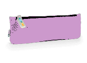 gbc Saccucciolo, astuccio per matite ROSA, formato: 22x7cm, in nylon, tinta unita*.