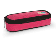 gbc Saccucciolo, astuccio per matite ROSA, a forma round, in nylon*.