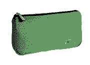 gbc Saccucciolo, astuccio per matite VERDE, a forma piatta, in nylon* LEB5352cve